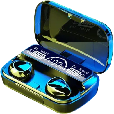 Mocho M10 TWS Earbuds - Bluetooth-Compatible Stereo, Waterproof With 2500mAh Charging Box - Rokomari product
